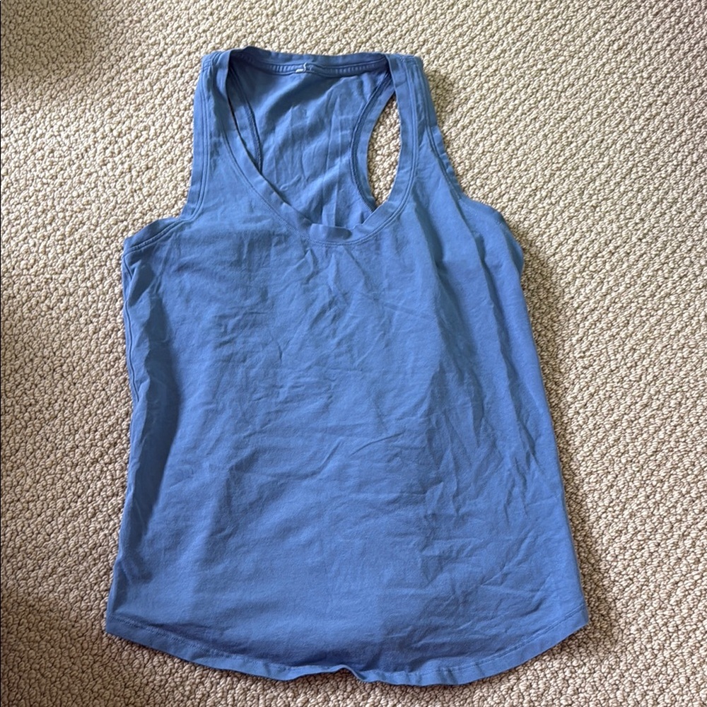 Lululemon Blue Sleeveless Women's Top